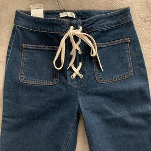 Zara TRF High Waisted Skinny Jeans